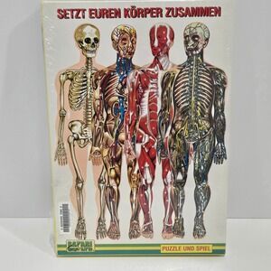 Human Body Anatomy Puzzle - Safari LTD Puzzle‎ Und Spiel - New Sealed